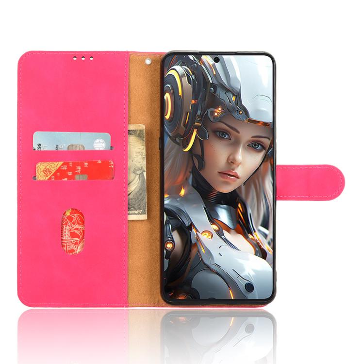 For Cubot Max 5 Skin Feel Magnetic Flip Leather Phone Case