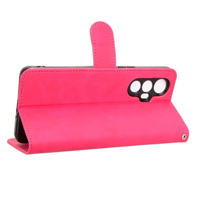 For Cubot Max 5 Skin Feel Magnetic Flip Leather Phone Case