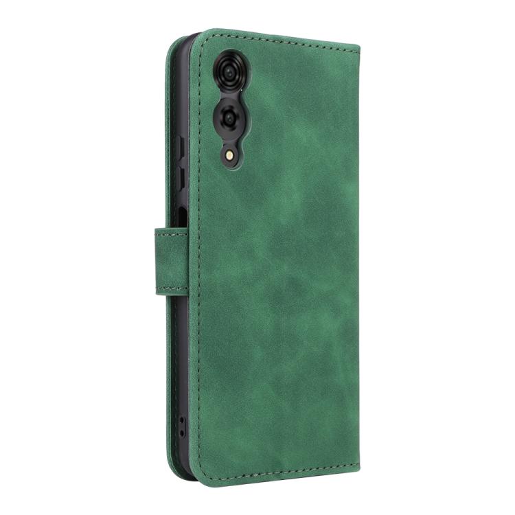 For Cubot A10 Skin Feel Magnetic Flip Leather Phone Case