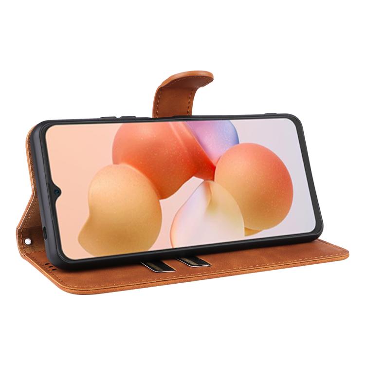 For Cubot A10 Skin Feel Magnetic Flip Leather Phone Case