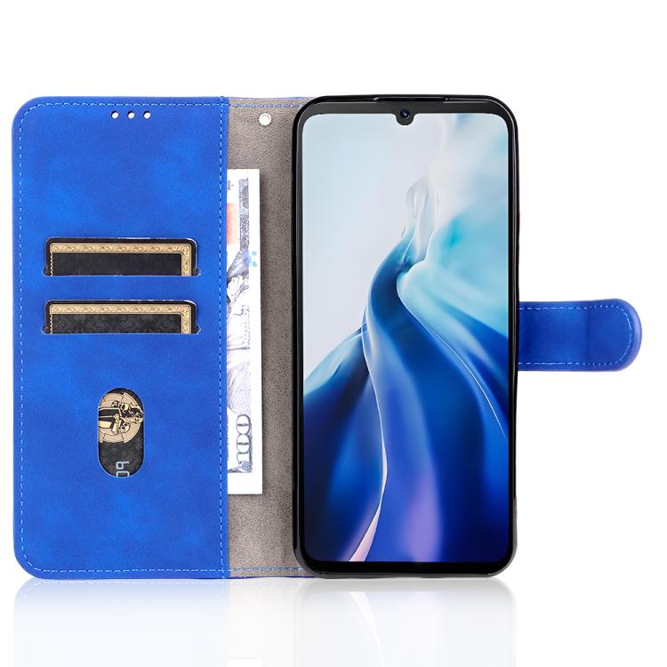 For Cubot A30 Skin Feel Magnetic Flip Leather Phone Case