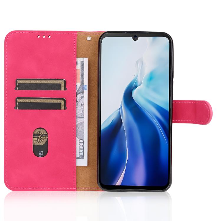 For Cubot A30 Skin Feel Magnetic Flip Leather Phone Case