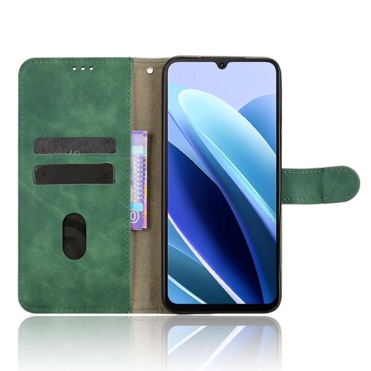 For Cubot A40 Skin Feel Magnetic Flip Leather Phone Case
