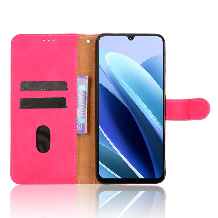 For Cubot A40 Skin Feel Magnetic Flip Leather Phone Case