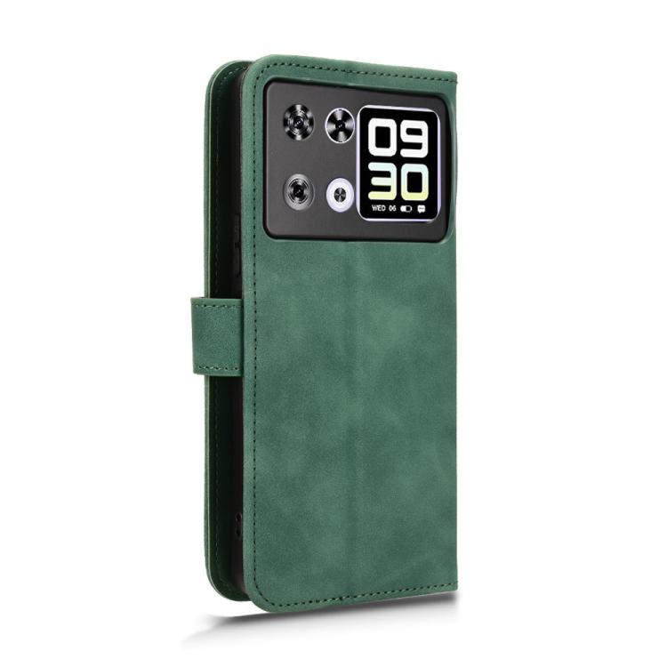 For Cubot P90 Skin Feel Magnetic Flip Leather Phone Case