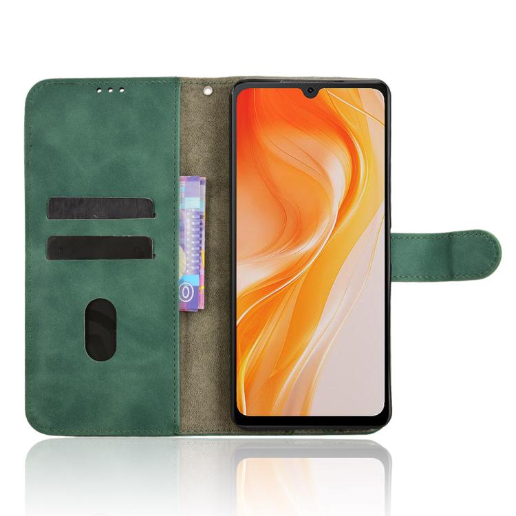 For Cubot P90 Skin Feel Magnetic Flip Leather Phone Case