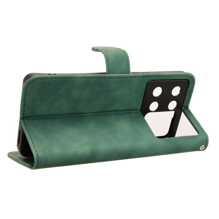 For Cubot P90 Skin Feel Magnetic Flip Leather Phone Case