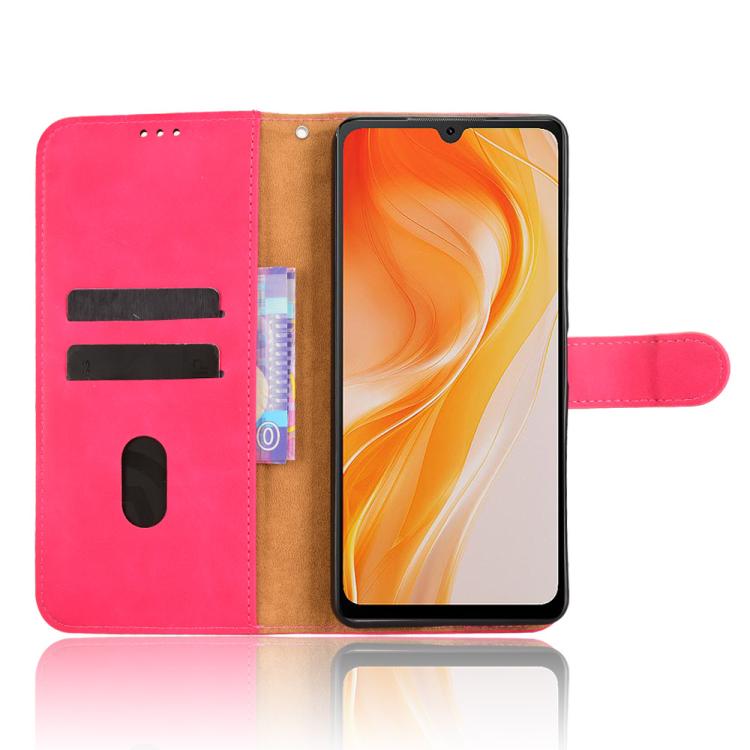 For Cubot P90 Skin Feel Magnetic Flip Leather Phone Case