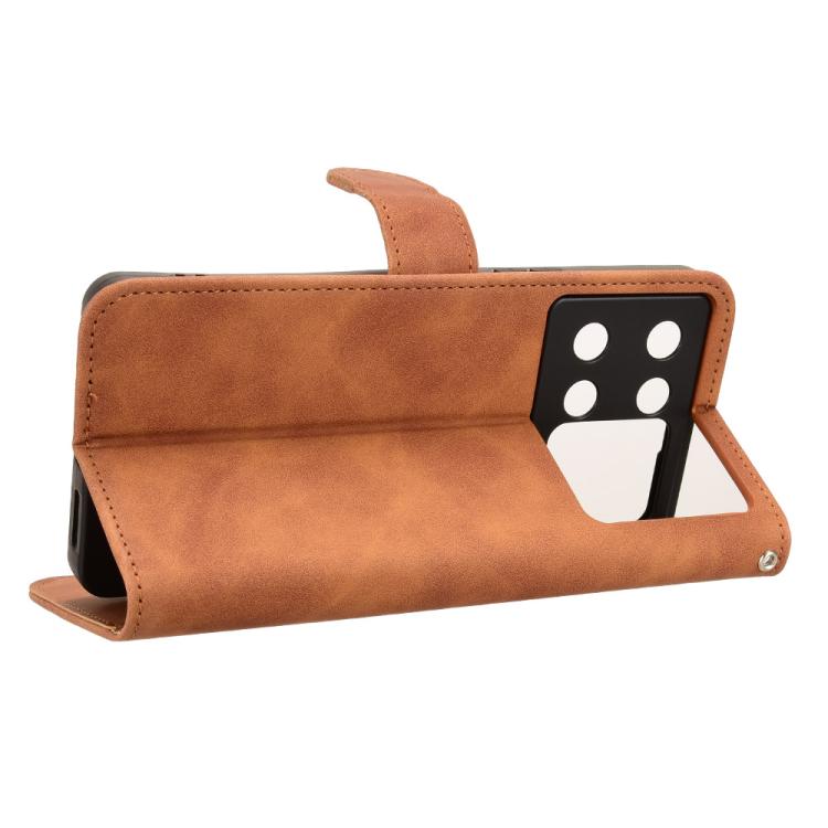 For Cubot P90 Skin Feel Magnetic Flip Leather Phone Case