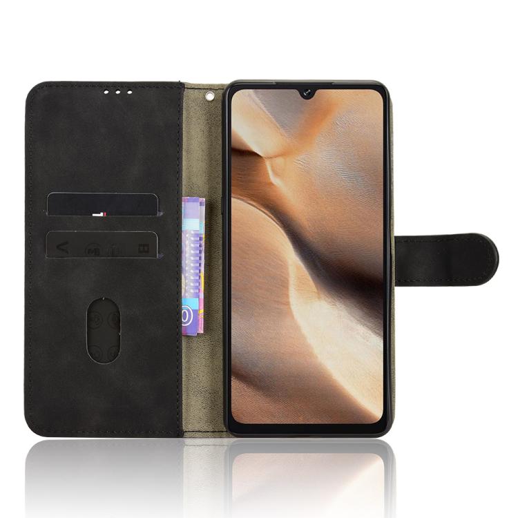 For Cubot X100 Skin Feel Magnetic Flip Leather Phone Case
