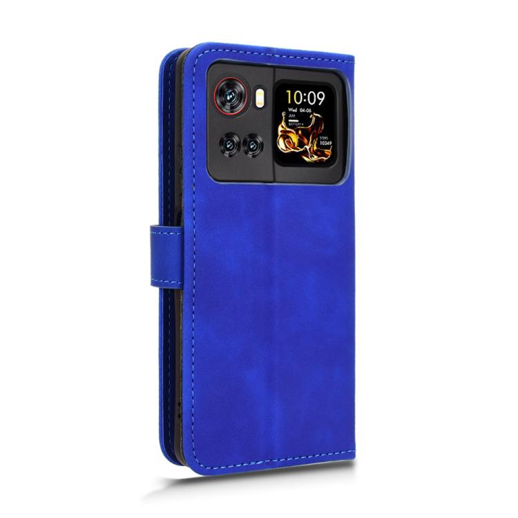 For Cubot X100 Skin Feel Magnetic Flip Leather Phone Case