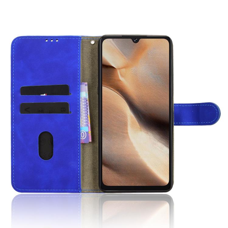 For Cubot X100 Skin Feel Magnetic Flip Leather Phone Case