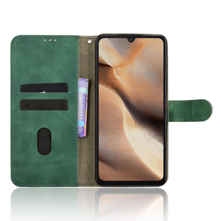 For Cubot X100 Skin Feel Magnetic Flip Leather Phone Case