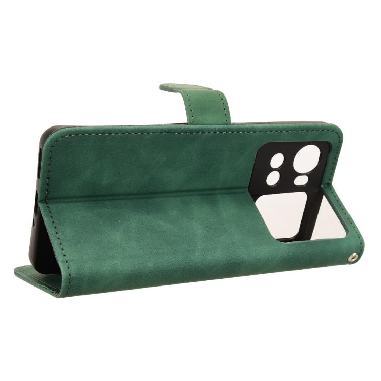 For Cubot X100 Skin Feel Magnetic Flip Leather Phone Case