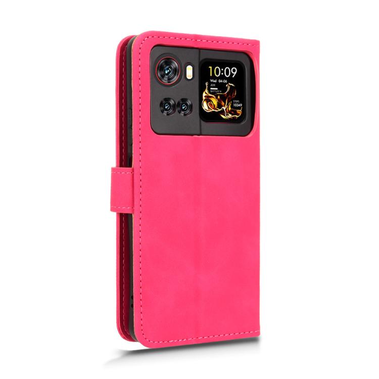 For Cubot X100 Skin Feel Magnetic Flip Leather Phone Case