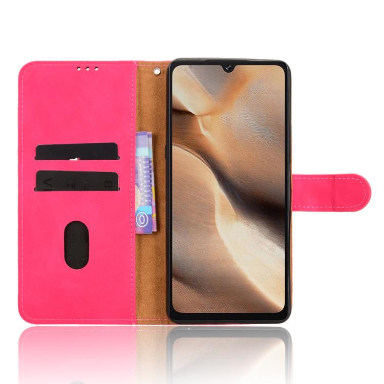 For Cubot X100 Skin Feel Magnetic Flip Leather Phone Case