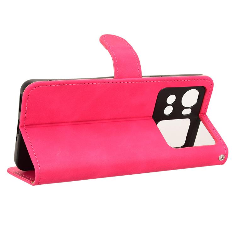 For Cubot X100 Skin Feel Magnetic Flip Leather Phone Case