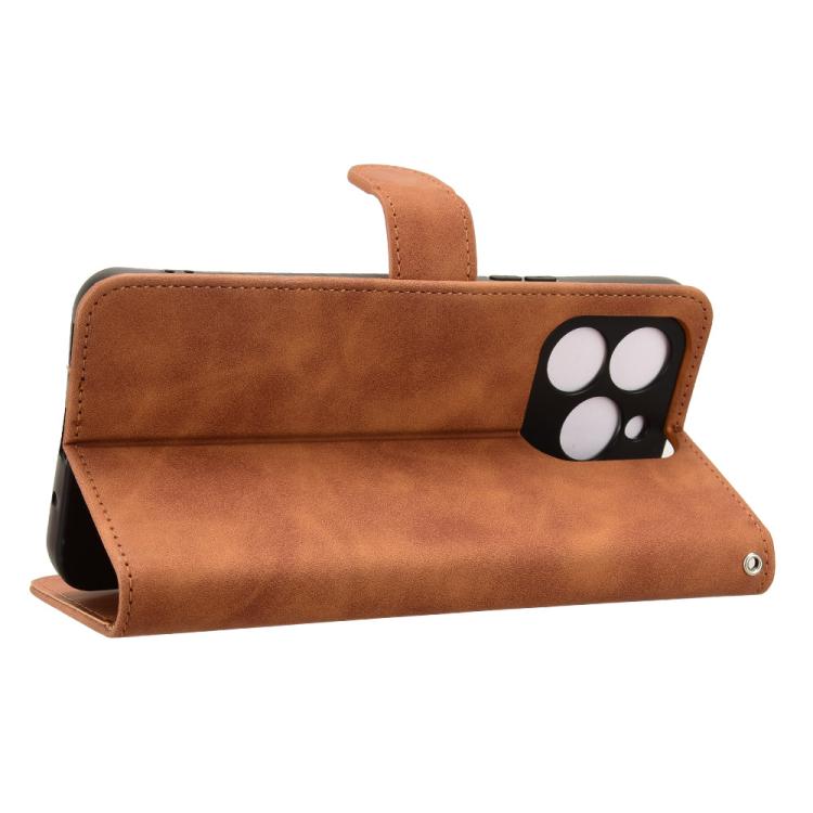 For Cubot Note 60 4G Skin Feel Magnetic Flip Leather Phone Case