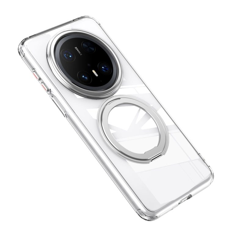 For Huawei Mate 70 Frosted 360 Degree MagSafe Magnetic Holder Phone Case