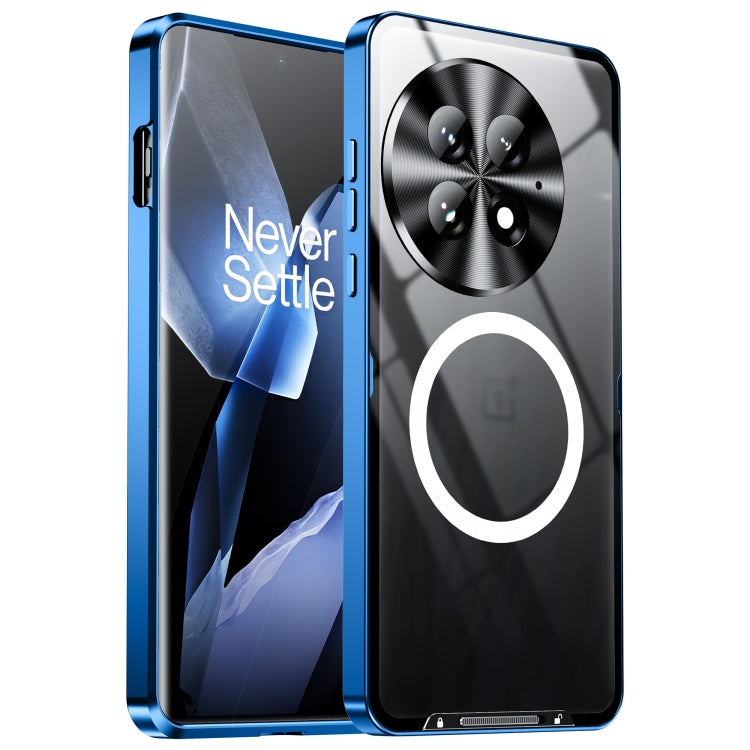 For OnePlus 13 MagSafe Magnetic Frosted Metal Phone Case