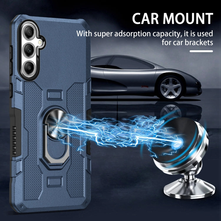 For Samsung Galaxy S24 5G Ring Holder Armor Hybrid Phone Case