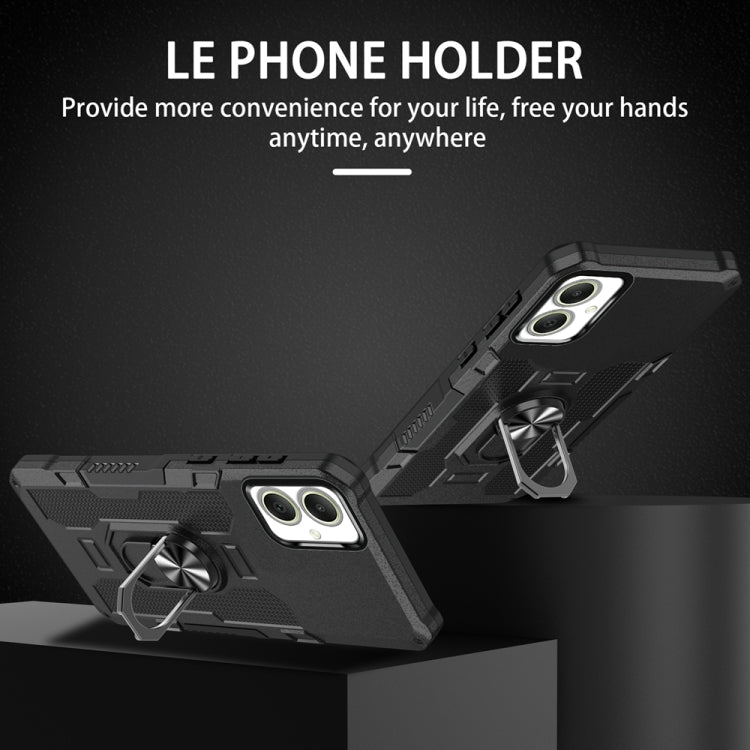 For Samsung Galaxy A05 Ring Holder Armor Hybrid Phone Case