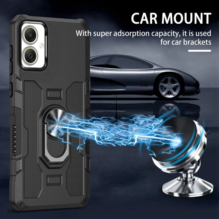 For Samsung Galaxy A05 Ring Holder Armor Hybrid Phone Case