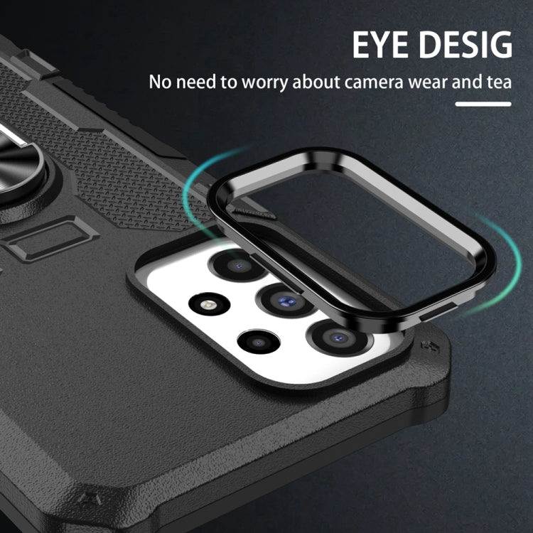 For Samsung Galaxy A05 Ring Holder Armor Hybrid Phone Case