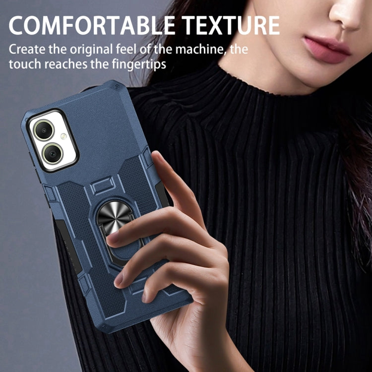 For Samsung Galaxy A05 Ring Holder Armor Hybrid Phone Case