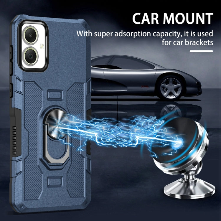 For Samsung Galaxy A05 Ring Holder Armor Hybrid Phone Case