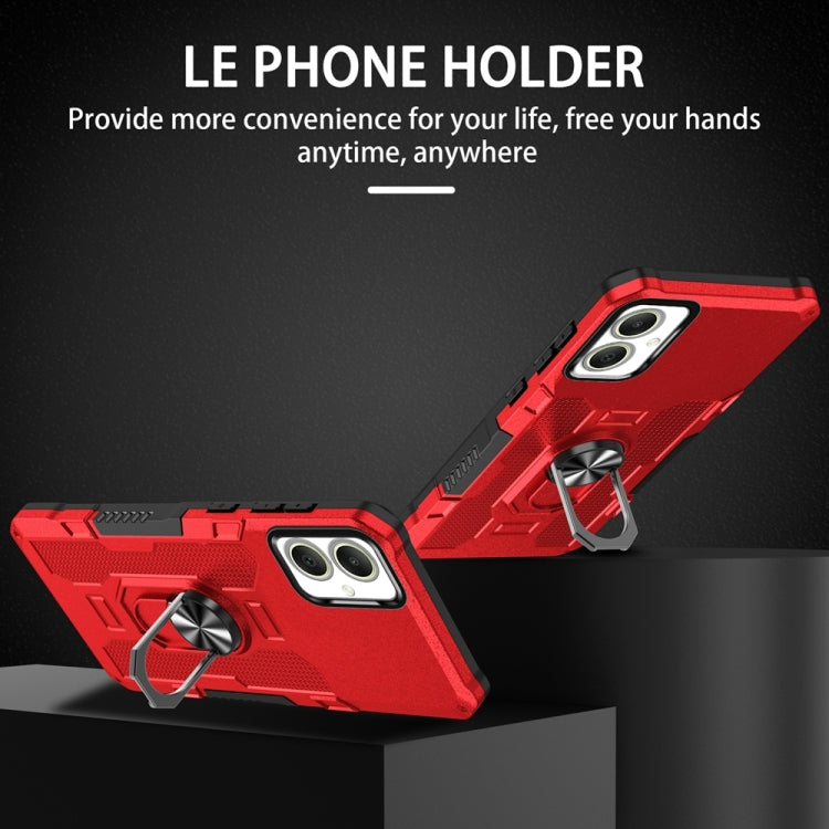 For Samsung Galaxy A05 Ring Holder Armor Hybrid Phone Case