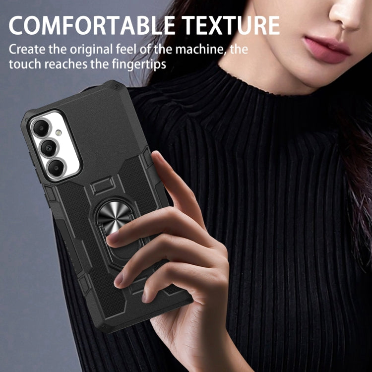 For Samsung Galaxy A05s Ring Holder Armor Hybrid Phone Case