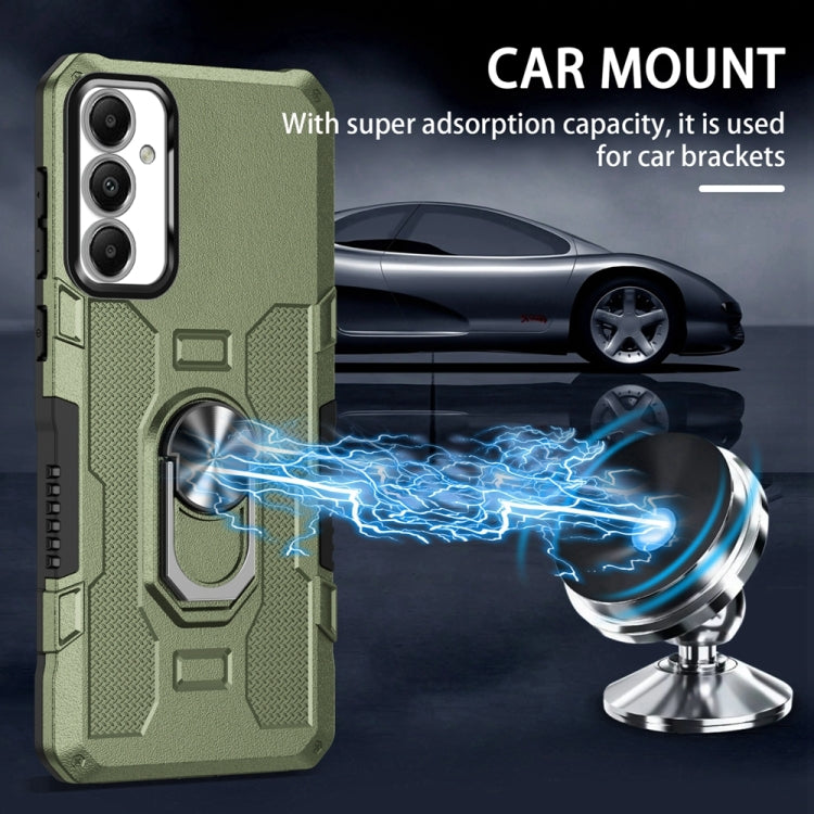 For Samsung Galaxy A05s Ring Holder Armor Hybrid Phone Case