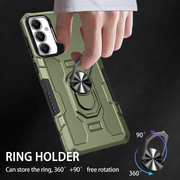 For Samsung Galaxy A05s Ring Holder Armor Hybrid Phone Case