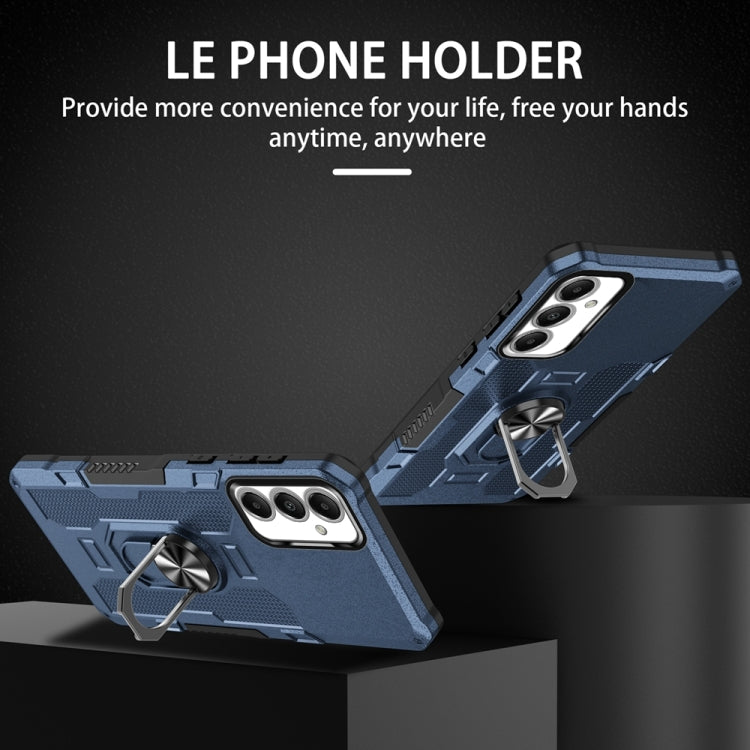 For Samsung Galaxy A05s Ring Holder Armor Hybrid Phone Case