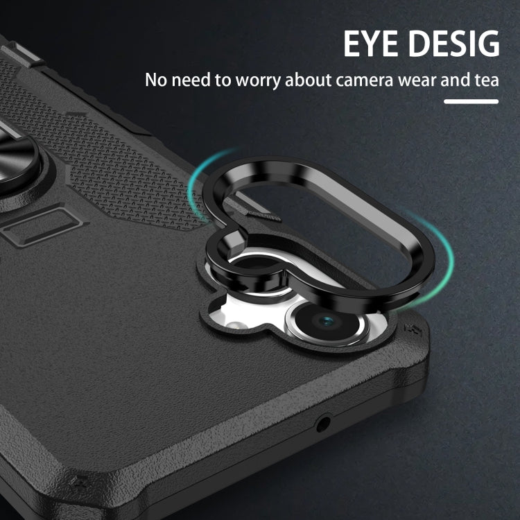 For Samsung Galaxy A06 4G Ring Holder Armor Hybrid Phone Case