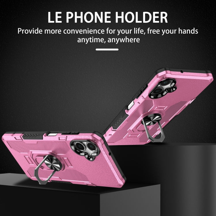 For Samsung Galaxy A06 4G Ring Holder Armor Hybrid Phone Case