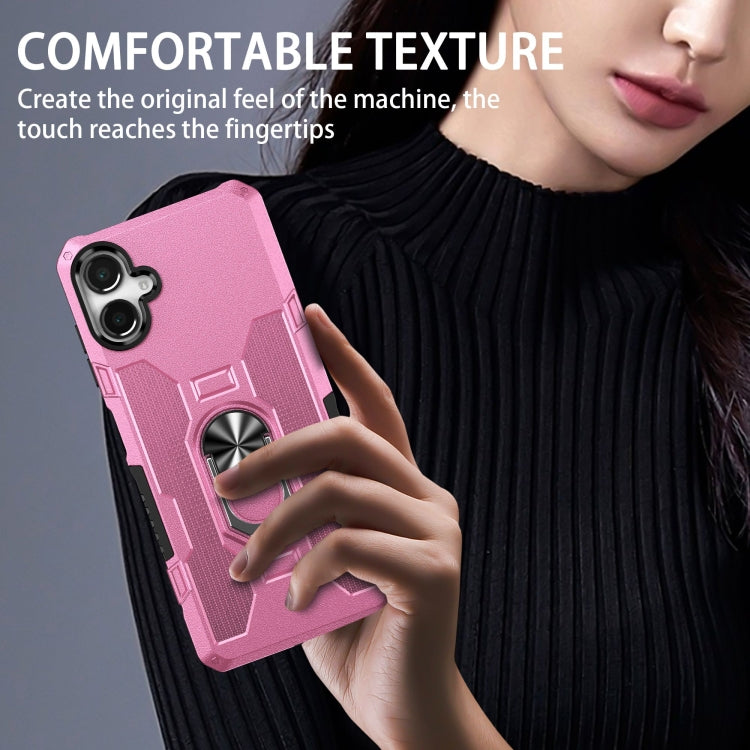 For Samsung Galaxy A06 4G Ring Holder Armor Hybrid Phone Case