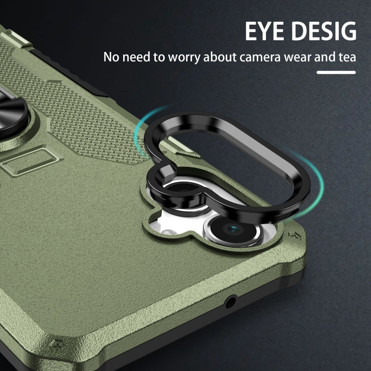 For Samsung Galaxy A06 4G Ring Holder Armor Hybrid Phone Case