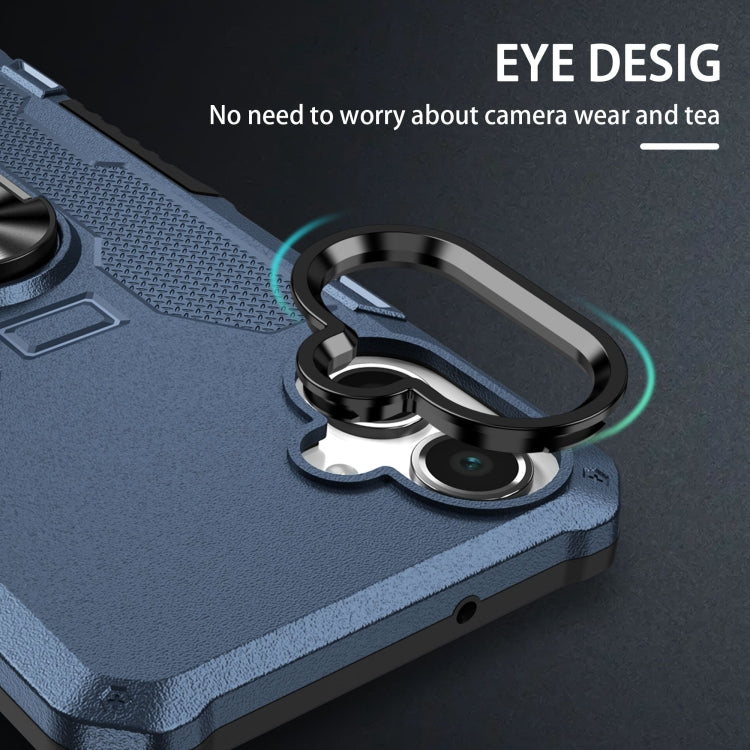 For Samsung Galaxy A06 4G Ring Holder Armor Hybrid Phone Case