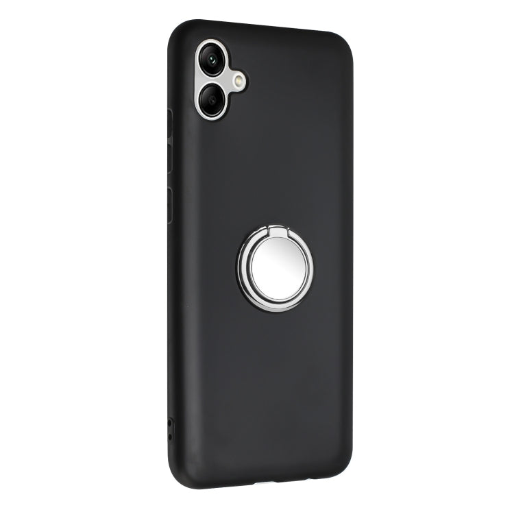 For Samsung Galaxy F14 5G Matte Ring Holder TPU Phone Case