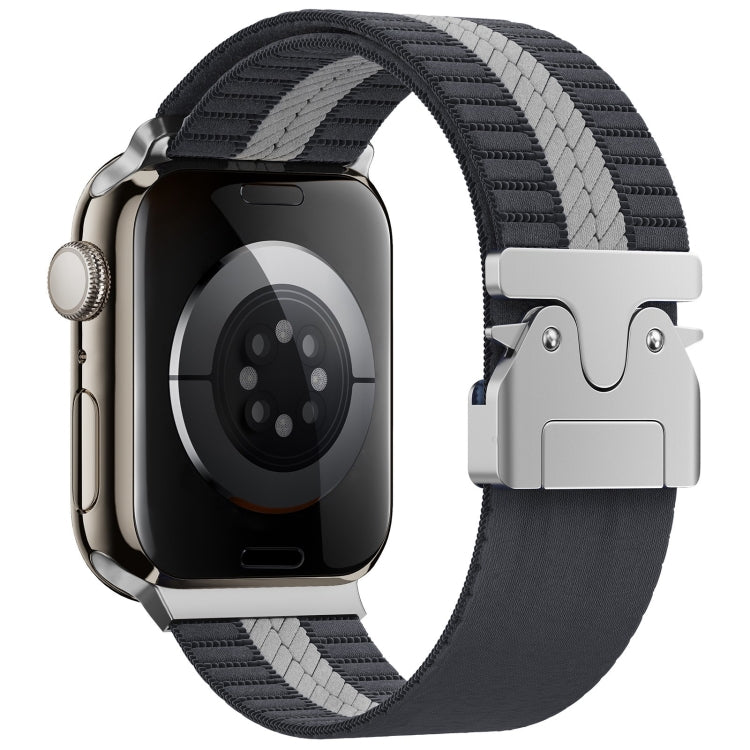 For Apple Watch 42mm / 41mm / 40mm / 38mm Parachute Buckle Braided Nylon Watch Band
