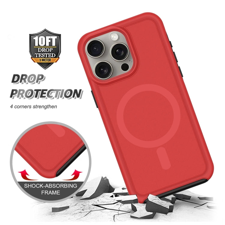 For iPhone 13 Pro Shockproof MagSafe Armor PC Hybrid TPU Phone Case