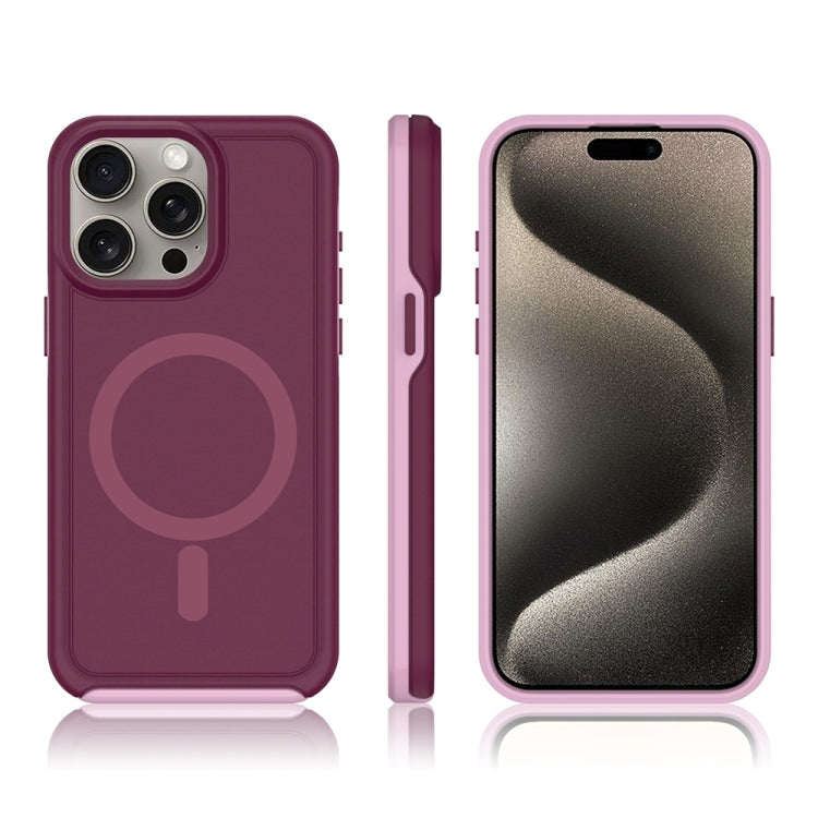 For iPhone 13 Pro Shockproof MagSafe Armor PC Hybrid TPU Phone Case