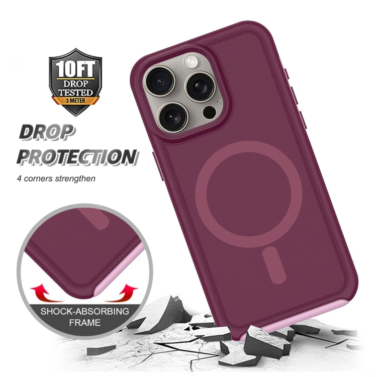 For iPhone 13 Pro Shockproof MagSafe Armor PC Hybrid TPU Phone Case