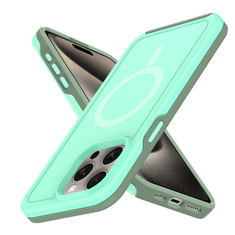For iPhone 13 Pro Shockproof MagSafe Armor PC Hybrid TPU Phone Case