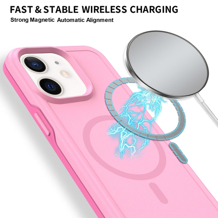 For iPhone 12 Shockproof MagSafe Armor PC Hybrid TPU Phone Case