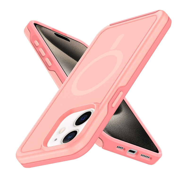 For iPhone 12 Shockproof MagSafe Armor PC Hybrid TPU Phone Case