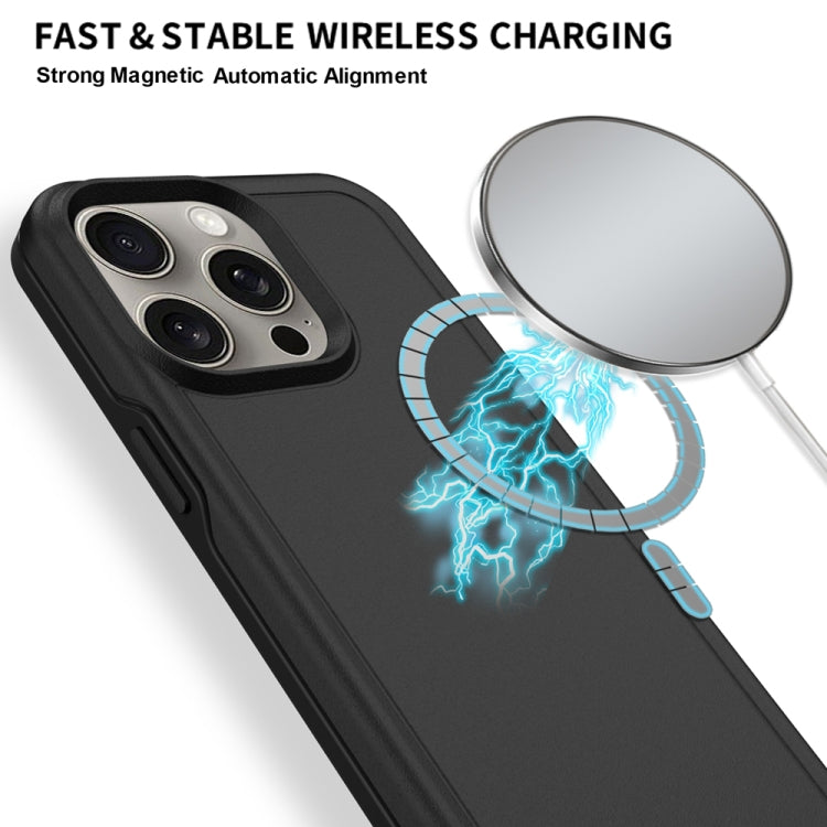 For iPhone 11 Pro Max Shockproof MagSafe Armor PC Hybrid TPU Phone Case