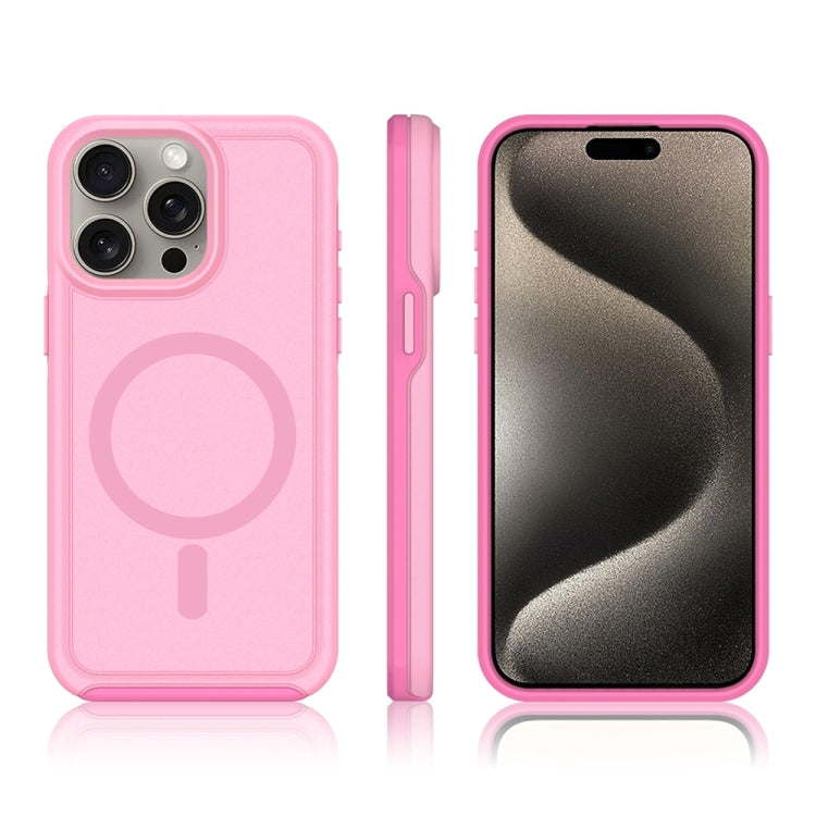 For iPhone 11 Pro Max Shockproof MagSafe Armor PC Hybrid TPU Phone Case
